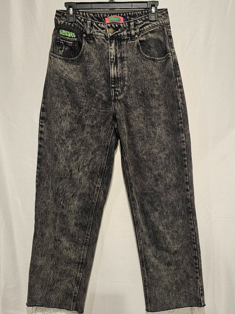 Empyre Tori Women's Jeans Size 6 Gray Baggy Y2K Skater Denim